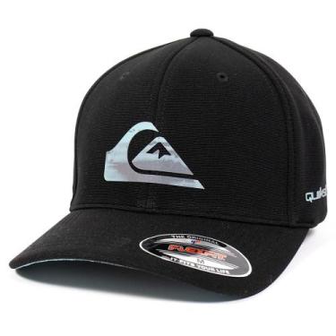 Imagem de Boné Quiksilver Aba Curva Gradient Logo Signature WT25 Black, Preto, P