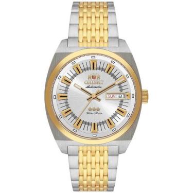 Imagem de Relógio Orient Masculino Ref: Yn6mm018 S1sk Automático Bicolor
