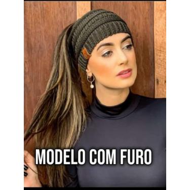 Imagem de Gorro Unissex Lã - sports, Verde musgo