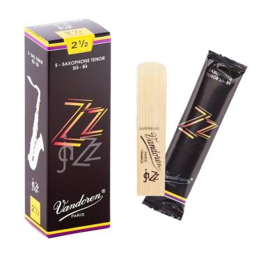 Imagem de Palheta Vandoren Sax Tenor 2,5 ZzJAZZ Cx 5 Unidades SR4225