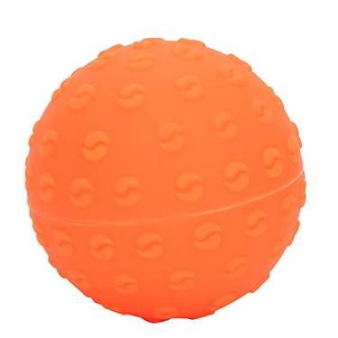 Imagem de Bola de massagem de f¨¢scia,bola de massagem de exerc¨ªcio de ioga de silicone port¨¢til para ombros, pesco?o, cintura, costas, pernas, m?os, p¨¦s etc.(orange), Bola de massagem f¡§¡éscia silicone iog