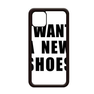 Imagem de Capa I Want A New Shoes para iPhone 12 Pro Max para Apple Mini Mobile Case Shell