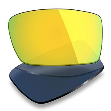Imagem de Lentes de reposição Mryok UV400 para Oakley Gascan – Ouro 24K