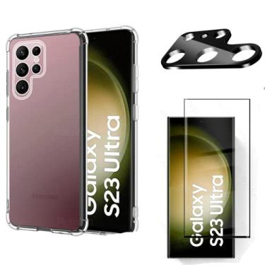 Imagem de Kit Capa E Película De Ceramica 9D E Pelicula Camera Para Galaxy S23 Ultra [Phone Palace]