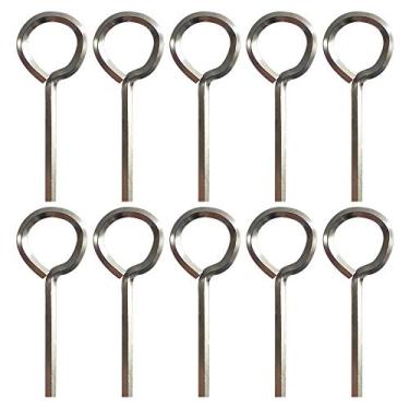 Imagem de Chave de Cachorro Hex Padrão de 0,63 cm com Chave de Chave Allen para Dispositivos de Saída de Push Bar Panic, Metal Sólido - 10 Pacotes, Original version