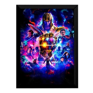 Imagem de Quadro Vingadores Ultimato Cinema 2019 Arte Poster Moldurado - Fanarte