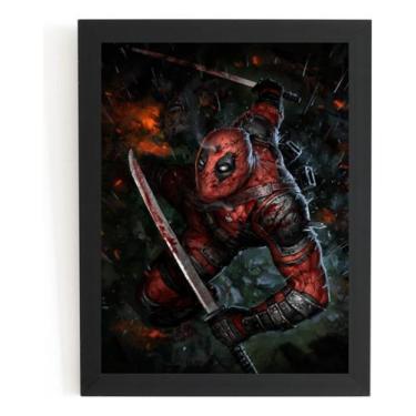 Imagem de Quadro Filme Deadpool 2 Marvel Hq Arte - Fanarte