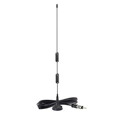 Imagem de Bingfu Antena universal de rádio veicular base magnética para veículos, caminhões, SUV, caminhões, trailers, barco, carro, estéreo, áudio, HD, unidade de cabeça Android, leitor de mídia de CD