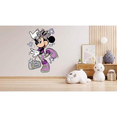 Imagem de Adesivo De Parede Minnie Dançando - Lojinha Da Luc Adesivos