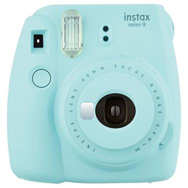 Imagem de Fujifilm Câmera instantânea Instax Mini 9 - azul gelo, 7 x 12 x 11 cm (Instax Mini 9 - Azul gelo)