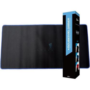 Imagem de Mousepad Gamer Speed Extra Grande Teclado Borda Costurada Premium 3mm 