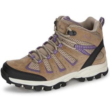 Imagem de Eddie Bauer Astoria Bota feminina de cano médio | Botas femininas leves e resistentes à água | Botas femininas para caminhadas na montanha para todos os climas ao ar livre com altura do tornozelo, Bronzeado, 7