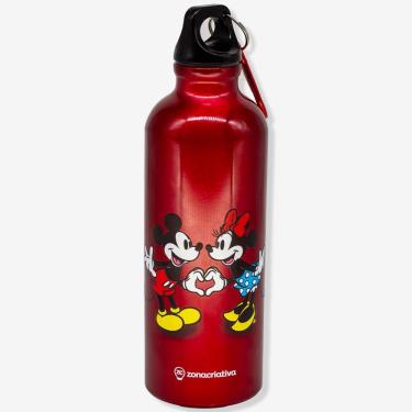 Imagem de Garrafa Com Mosquetão Mickey E Minnie Namorados - Disney