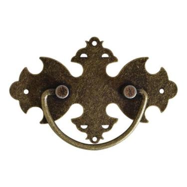 Imagem de Puxador Alca Baú Ouro Velho - Ferragens 3D