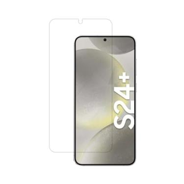Imagem de UPONEW [Pacote com 2] para Samsung Galaxy S24 Plus protetor de tela de vidro temperado protetor de fronteira (desbloqueio de impressões digitais)