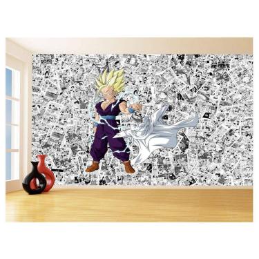Imagem de Papel De Parede 3D Dragon Ball Goku Gohan Anime 3,5M Dbz604