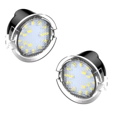 Imagem de Lâmpada de LED Ruxifey espelhada lateral compatível com Ford F150 Explorer Edge Expedition Flex Fusion Taurus X, 6000 K White, 2 peças