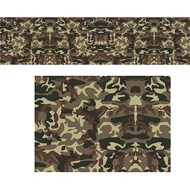 Imagem de Adesivo Camuflado Brown Camoflauge Marrom Verde 2,00x0x50