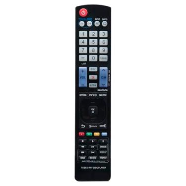 Imagem de Substituição de controle remoto universal para TV e Blu-ray Disc DVD Player compatível com quase todos os LG Plasma, LCD, LED, 3D, Smart TV, Blu-ray Disc Player
