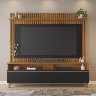 Imagem de Home Theater para Tv de 65 com Detalhe Ripado da Nt 1340