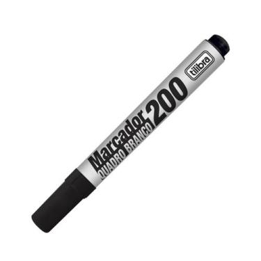 Imagem de Marcador para Quadro Branco 200 Preto - Tilibra, Único