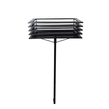 Imagem de Lixeira Suíça Pátios e Parques Calçada Rua Tela Moeda 142cm