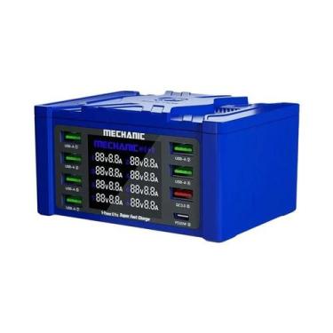 Imagem de Carregador Sem Fio 300W PD QC 3.0 Com Display LCD Base De Carregamento