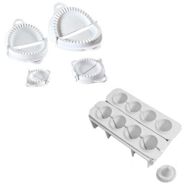 Imagem de Kit Formas de Coxinha e Fecha Pastel para Salgados Festas - Lig Brin