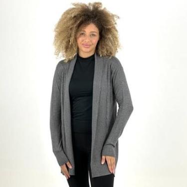 Imagem de Casaco Malwee Cardigan Alongado em tricot Feminino-Feminino