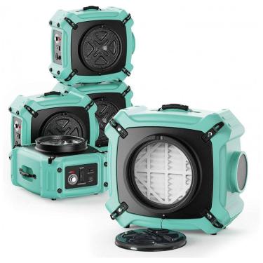 Imagem de Purificador de Ar com Filtro HEPA Max 770, 3 Estágios de Filtragem, 5 UN, 115V, Alorair, Verde