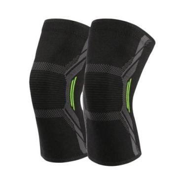 Imagem de Protetores De Joelho Esportivos Em Nylon Respirável Com Absorção De Su