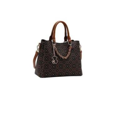 Imagem de Bolsa Feminina Chenson Cristal Estruturada Cafe-Feminino