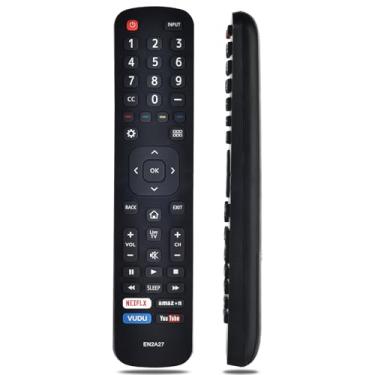 Imagem de Substituto de Controle Remoto para TV Hisense, Controle Remoto Universal para Todos os Modelos de Smart TVs Hisense 4K, HD, UHD (Modelos: EN2A27, EN2A127H, EN2A27HT, EN2AN27H, EN2AS27H, EN2B27,)