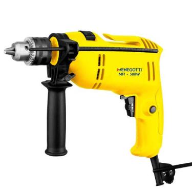 Imagem de Furadeira de Impacto Profissional 500W Mandril 13mm 2800Rpm Menegotti,