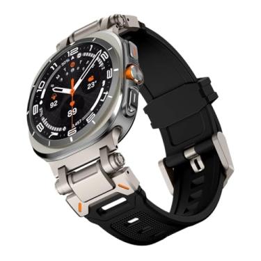 Imagem de FFHDJL Pulseira de borracha para Samsung Galaxy Ultra 47 mm Pulseira de silicone macio para Galaxy 7 ULTRA 47 mm Pulseira Correa WatchBANDS, Watch7 ultra 47MM, Ágata