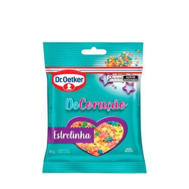 Imagem de Confeito Estrelinha Dr Oetker 80g