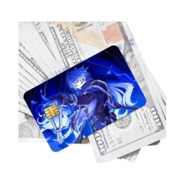 Imagem de Adesivos Impermeáveis Genshin Impact Para Cartões De Crédito (4 Peças)