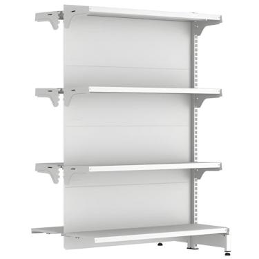 Imagem de Gondola Fit 40 Continuação Centro Farma 1,37X90x50 Branco - Amapa