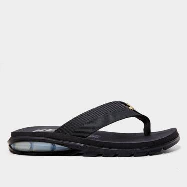 Imagem de Sandália Kenner Orak Casual Masculina, Preto, 40