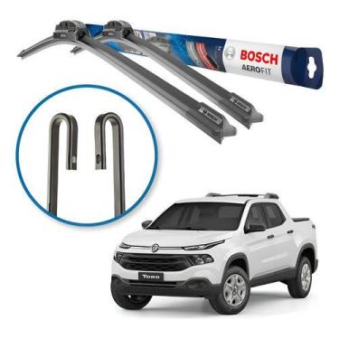 Imagem de Palheta Limpador Parabrisa Bosch Fiat Novo Toro 2019 A 2024 Preto - No