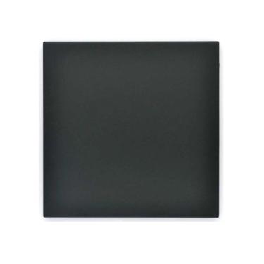 Imagem de Placa Cega 4x4 575362B para Acabamento de Cabos Antena Coaxial TV Radiofrequencia Grafite Pial