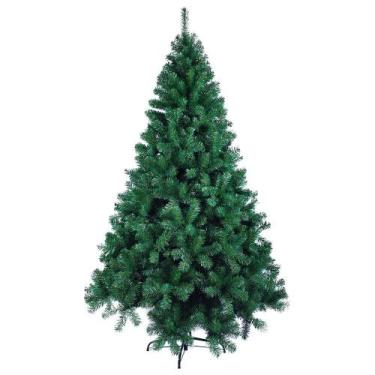 Imagem de Árvore Natal Tradicional Dinamarca Verde 180cm 580 Galhos - Magizi