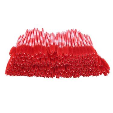 Imagem de Compra Maluca Varinha de rímel, Escovas Spoolie, Descartável EyelasBrush fWomen Cílios (Vermelho Grande)
