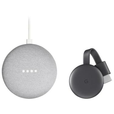 Imagem de Nest Mini 2ª Geração Smart Speaker - Com Google Assistente + Chromecas