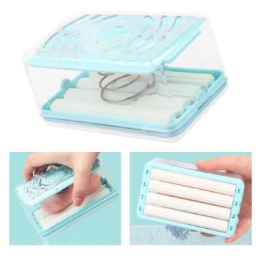 Imagem de Escova Dispenser Multifunçao 2X1 Saboneteira Limpeza Faz Espuma Lava E