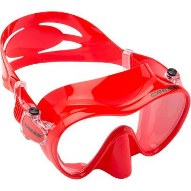 Imagem de Máscara de Mergulho Cressi Frameless, Vermelho