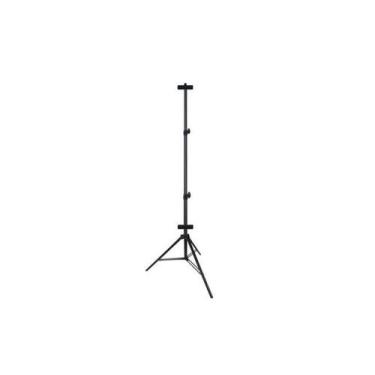 Imagem de Porta Banner Com Garras Preto 1,80Mtubo Grosso Suporte Tripé - Full Ve