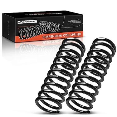 Imagem de A-Premium Conjunto de molas de suspensão frontal 2 peças compatível com Chevrolet Camaro 1968-1969, Nova 1972, Bel Air, Série One-Fifty, Sedan Delivery, Série Two-Ten 1955-1957, Del Ray 1957 e Buick