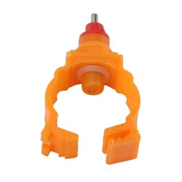 Imagem de 100pcs ABS G3/4 Bebedouros para Mamilos de Frango, Clipe para Bebedouros de água de Aves de Baioneta de Primavera, 810g para Fazenda, Conexão Rápida Com de água de Galinheiros