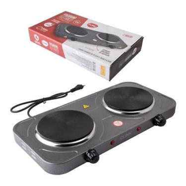 Imagem de Fogareiro Duas Bocas Elétrico Portátil De Mesa 110v Ou 220v - Clink, 2